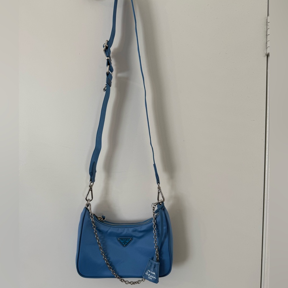 Prada Blue Crossbody Bag - Picture 2 of 5